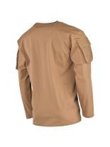 US Army Longsleeve Shirt coyote mit Ärmeltaschen