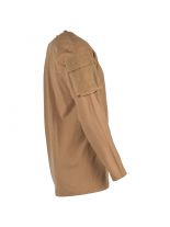 US Army Longsleeve Shirt coyote mit Ärmeltaschen