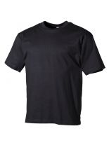 T-Shirt schwarz uni 180g/m²