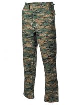 US Kampfhose digital woodland BDU Rip Stop