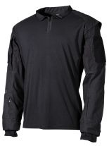 US Tactical Hemd Langarm schwarz