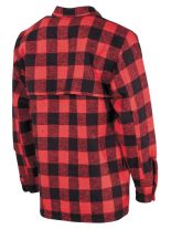 Holzfällerhemd rot schwarz kariert