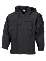 Allwetter US Soft Shell Jacke Level 5 schwarz
