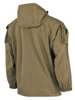 Allwetter US Soft Shell Jacke Level 5 coyote tan