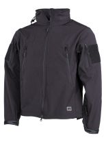 Allwetter Premium Soft Shell Jacke schwarz