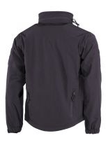 Allwetter Premium Soft Shell Jacke schwarz