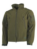 Allwetter Premium Soft Shell Jacke oliv