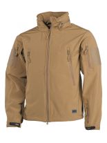 Allwetter Premium Soft Shell Jacke coyote tan
