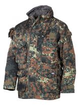 Kommando Einsatzjacke flecktarn