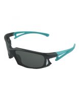 Kinder Sonnenbrille schwarz blau Bügel schmal