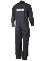 Kombi Overall Security schwarz