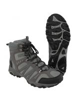 Trekking Wanderschuh grau hohe Ausführung