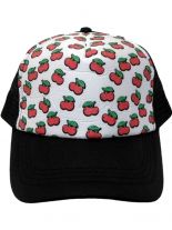 Trucker Cap Kirschen weiß