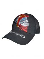 Baseball Cap Rebel Skull