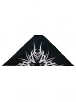 Bandana Schlangenmuster schwarz weiß
