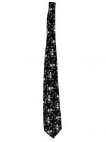 Krawatte tanzende Skelette