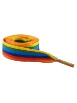 Schnürsenkel Regenbogen breit