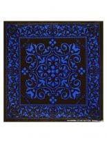 Bandana Orientalisch Schwarz Blau