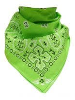 Bandana Old School neongrün