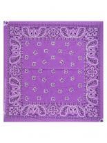 Bandana Old School Fliederfarben