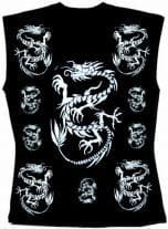 Ärmelloses Shirt Drachen