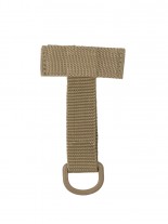 2 Molle Adapter mit D Ring coyote