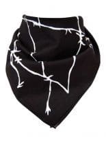 Bandana Totenkopf Stacheldraht