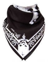Bandana Totenkopf schwarz