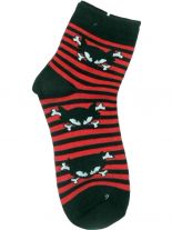 Socken Bad Cat rot