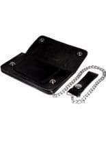 Biker Geldbörse Kreuz mit Kette
