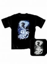 T-Shirt Totenkopf Drache