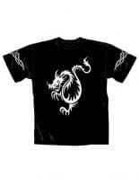 T-Shirt Drache Tribal