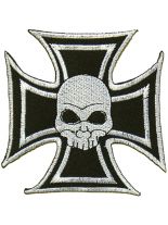 Aufbügler Cross with skull