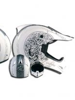 Marushin Helm XMR Tiger flat white