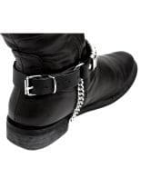 Leder Stiefelband Ringe