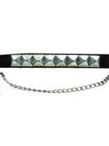 Leder Stiefelband mit Nieten