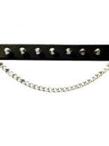 Leder Stiefelband mit Killernieten
