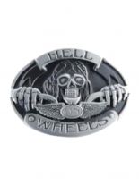 Gürtelschnalle Hell Wheels