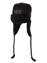 Trappermütze Trooper schwarz