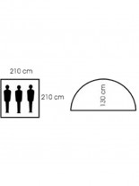 3 Personen Iglu Zelt M 95 CZ tarn