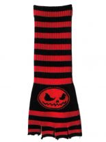 Fingerlose Stulpenhandschuhe The Nightmare before Christmas rot