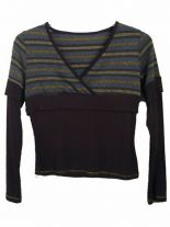 Sweatshirt gestreift
