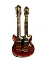 Anstecker Doppelgitarre