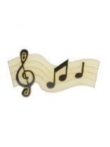 Emaille Pin Musiknoten