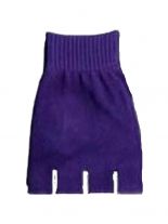 Fingerlose Handschuhe lila