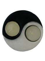 Teelichthalter Yin Yang