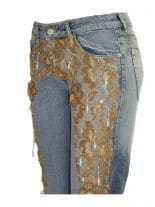 Spitzen Jeans