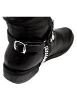 Leder Stiefelband mit Conchos