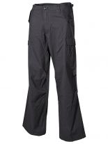 U.S. Kampfhose M65 Rip Stop stonewashed schwarz