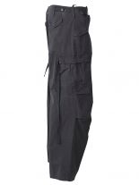 U.S. Kampfhose M65 Rip Stop stonewashed schwarz